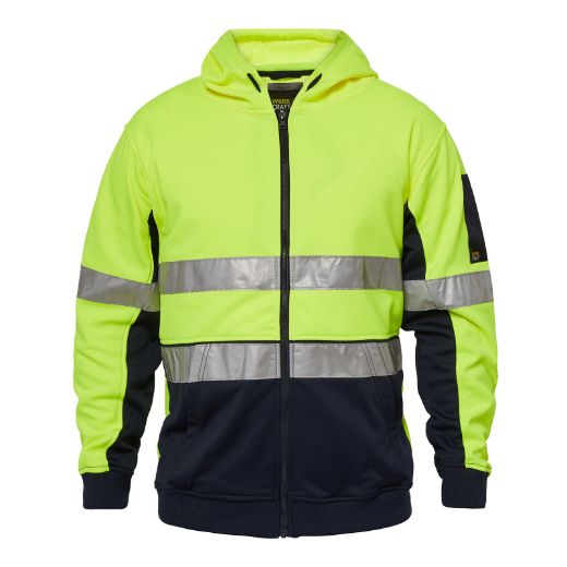 Picture of WORKCRAFT HIVIS HOODIE WITH TAPE